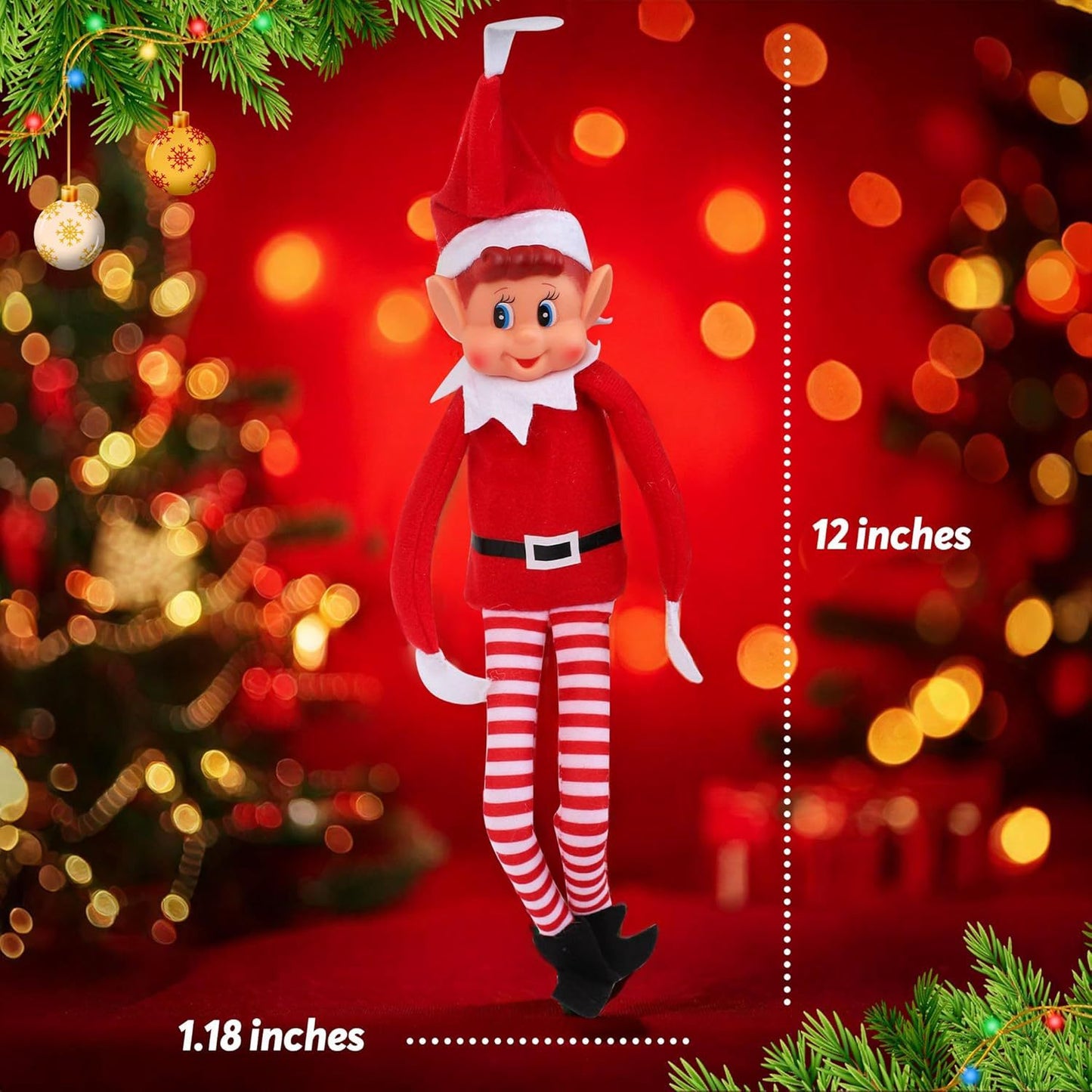 Elfo Travieso Navideño Decorativo - Dale Magia a tu Navidad 🎄🎅