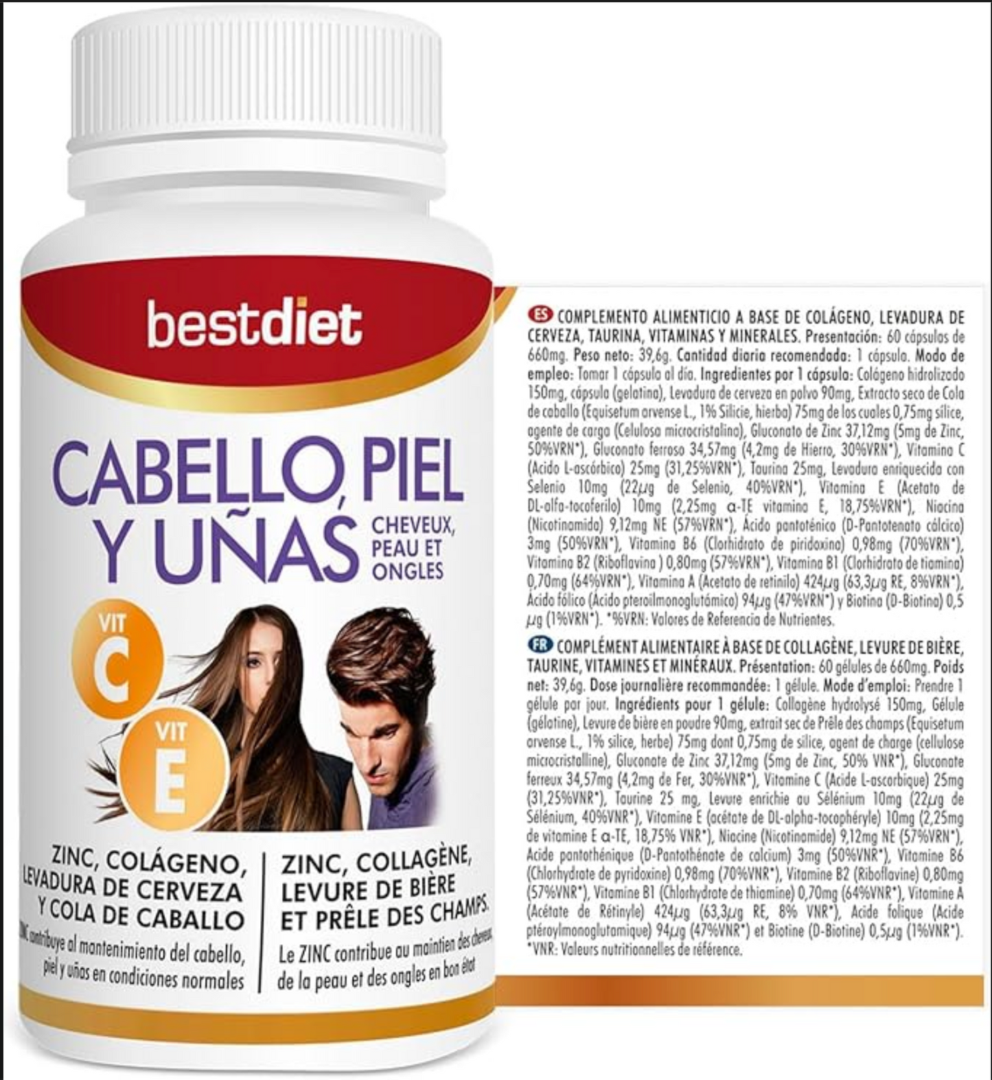 Pack Completo Cuidado Capilar – Spray + Suplemento HAIRCARE DUO 360°