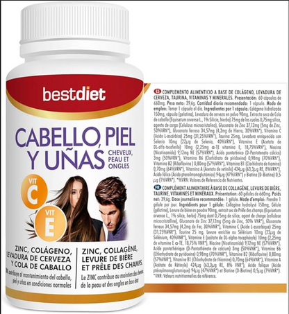Pack Completo Cuidado Capilar – Spray + Suplemento HAIRCARE DUO 360°